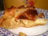 Receta Pudding de croissants y caramelo