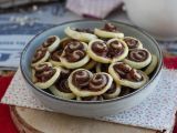 Receta Corazones de hojaldre con nutella para san valentin