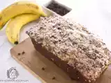 Receta Pan de banana con migas y chispas de chocolate