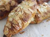 Receta Croissants de almendras crujientes