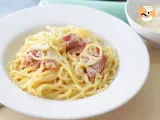 Receta Pasta a la real carbonara italiana