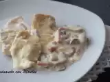 Receta Pollo a la salsa carbonara