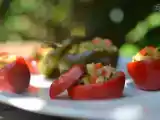 Receta Pimientos rellenos con vegetales y atún