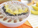 Receta Smoothie bowl mango y plátano