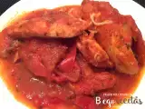 Receta Pollo a la calabresa