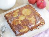 Receta Pastel de manzana invisible