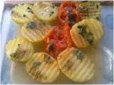 Receta Patatas al microondas con tomate