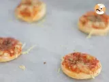 Receta Discos de mini pizzas de hojaldre