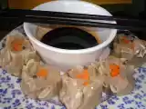 Receta Shumai, o dim sum. empanadillas chinas