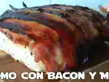 Receta Lomo con bacon y miel