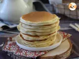 Receta Pancakes americanas mega esponjosas, tortitas