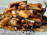 Receta Berenjenas coreanas