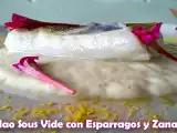 Receta Bacalao sous vide