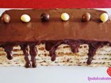 Receta Tarta de galletas y café con baño de chocolate