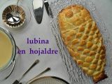 Receta Lubina en hojaldre rellena de verduras