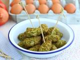 Receta Croquetas de brócoli y parmesano al horno