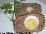 Receta Rollo de carne relleno de huevos duros