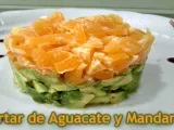 Receta Tartar de aguacate y mandarina