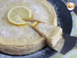 Tarta de crepes con crema de limón