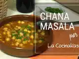 Receta Chana masala, guiso de garbanzos hindú