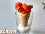 Receta Cucuruchos de salmón