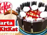 Receta Tarta de kitkat sin horno y grenetina