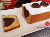 Receta Plum cake corazón de chocolate