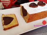 Receta Plum cake corazón de chocolate