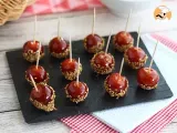 Receta Tomates cherry caramelizados con sésamo