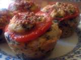 Receta Muffins de espinacas y queso