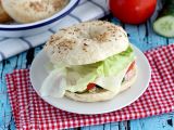 Receta Bagel vegetariano