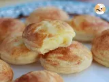 Receta Buñuelos de hojaldre con crema pastelera