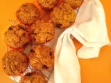 Receta Muffins veganos de plátano y zanahorias