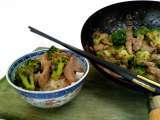 Receta Ternera y brócoli con salsa de ostras, plato tradicional chino