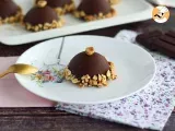 Receta Semi esferas de chocolate sabor ferrero rocher