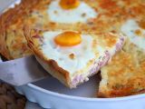 Receta Quiche de huevos y jamón fácil