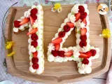 Tarta de números (number cake)