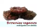 Receta Brownies veganos {endulzados con dátiles}