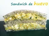 Receta Sandwich de huevo