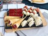 Receta Cuarteto de aperitivos con embutido