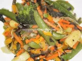 Receta Wok de verduras