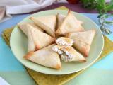 Receta Samosas de queso de cabra y miel