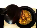 Receta Tajine de pollo con limón confitado {receta tradicional marroquí}