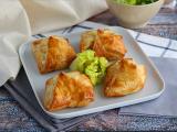 Receta Empanadas de salmón ahumado y queso de cabra