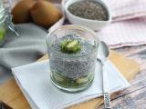 Receta Pudin de chia y kiwi