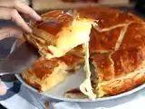 Receta Galette de reyes de queso raclette