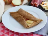 Receta Galette de sarraceno con queso raclette