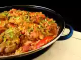 Receta Arroz con pollo y especias para fajitas