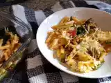 Receta Pasta con salteado de verduras