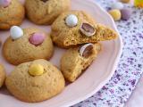 Receta Cookies de vainilla con huevos de pascua